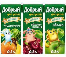Сок Добрый со вкусом яблока