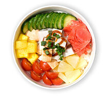 Поке с курицей