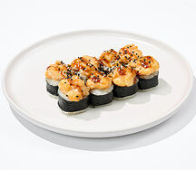 Запеченый ролл с креветкой new