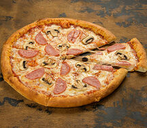 Пицца Ветчина с грибами