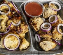 Шашлык бокс микс кура/свинина и соус