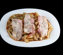 Вок с беконом