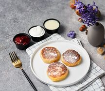 Сырники с топпингом