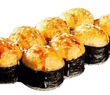 Запеченный сыр с курочкой
