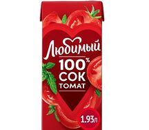 Сок Любимый Томат