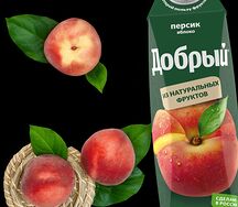 Сок Добрый Яблоко-персик