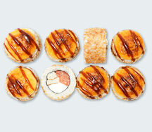 Запеченная Аляска с лососем