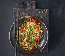Wok Фунчоза с тунцом