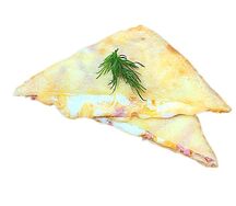 С ветчиной и сыром