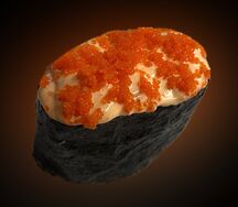 Гункан с крабом