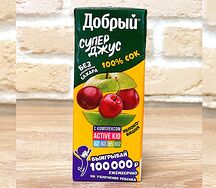 Сок Добрый Яблоко-вишня
