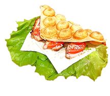 Цезарь с курицей