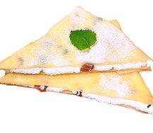 С творогом и изюмом