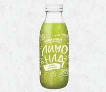 Домашний лимонад Киви-Базилик