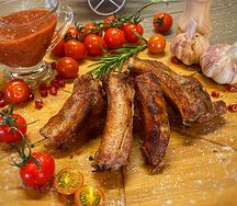 Шашлык из свиных ребрышек