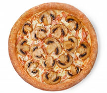 Пицца ветчина и грибы