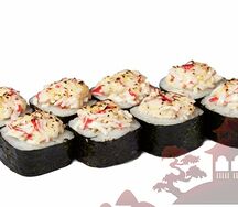 Опаленный краб ролл