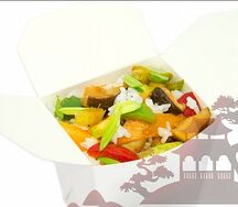 Вок рис с овощами по-пекински