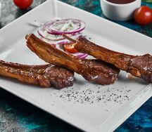 Шашлык из бараньей корейки