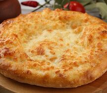 Хачапури по-мегрельски с двойным сыром