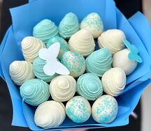 Букет из клубники в шоколаде №12