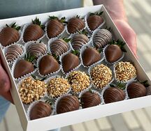 25 клубник в шоколаде №1