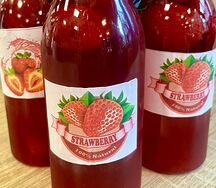 Напиток Клубничный собственного производства 