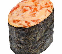 Суши спайси с лососем