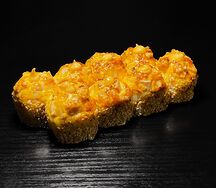 Запечённый ролл спайси с курицей