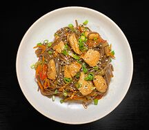 Лапша Wok с курицей