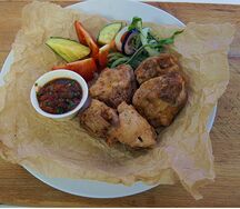 Шашлык из куриного филе бедра