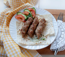 Люля-кебаб из свинины