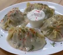 Манты с говядиной