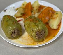 Перец болгарский фаршированный