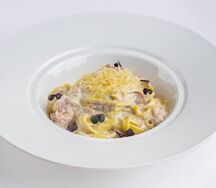 Паста Карбонара со сливками