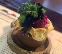 Лобио по-имеретински с грузинской капустой