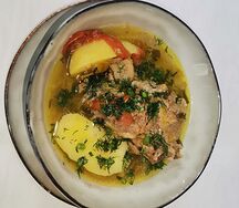 Хашлама с говядиной