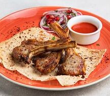 Шашлык из каре ягнёнка