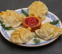 Манты с говядиной
