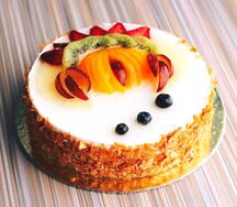 Торт Творожно-ягодный
