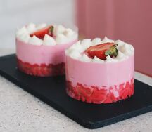 Десерт Клубничное тирамису