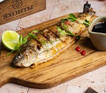Форель с гранатовым соусом