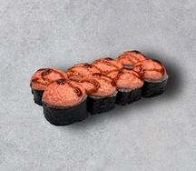 Запеченный ролл с креветкой