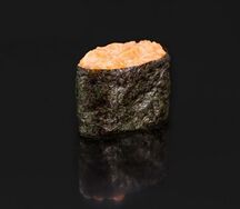 Запеченные суши с лососем