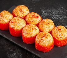 Запеченный ролл Яки кани