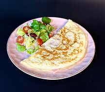 Омлет с ветчиной и сыром