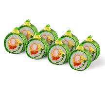 Цезарь ролл с креветкой темпура