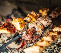 Шашлык из курицы