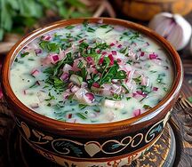 Окрошка на квасе