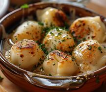 Пельмени ручной лепки с говядиной